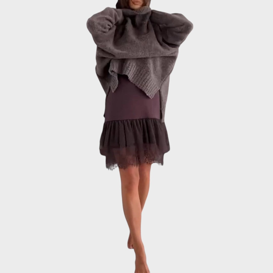 Aurora | Set maglione e gonna