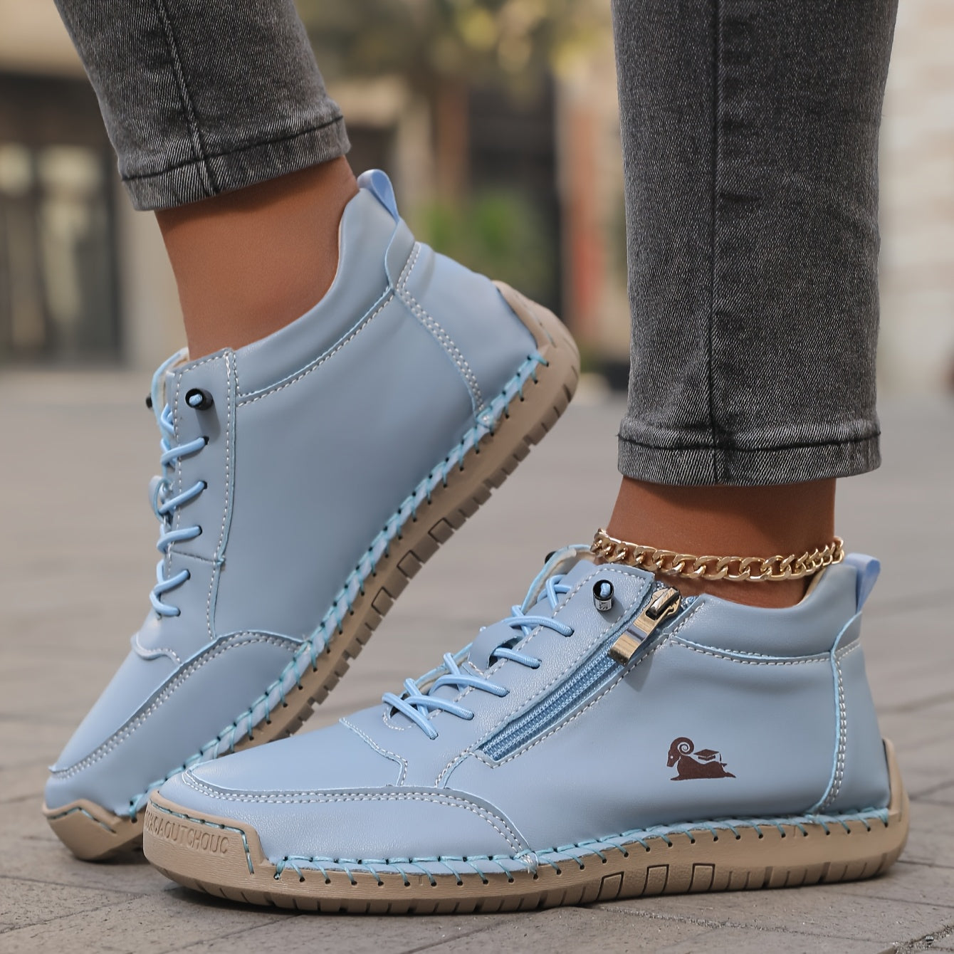 Mila™ | Sneakers con supporto ortopedico e chiusura a cerniera