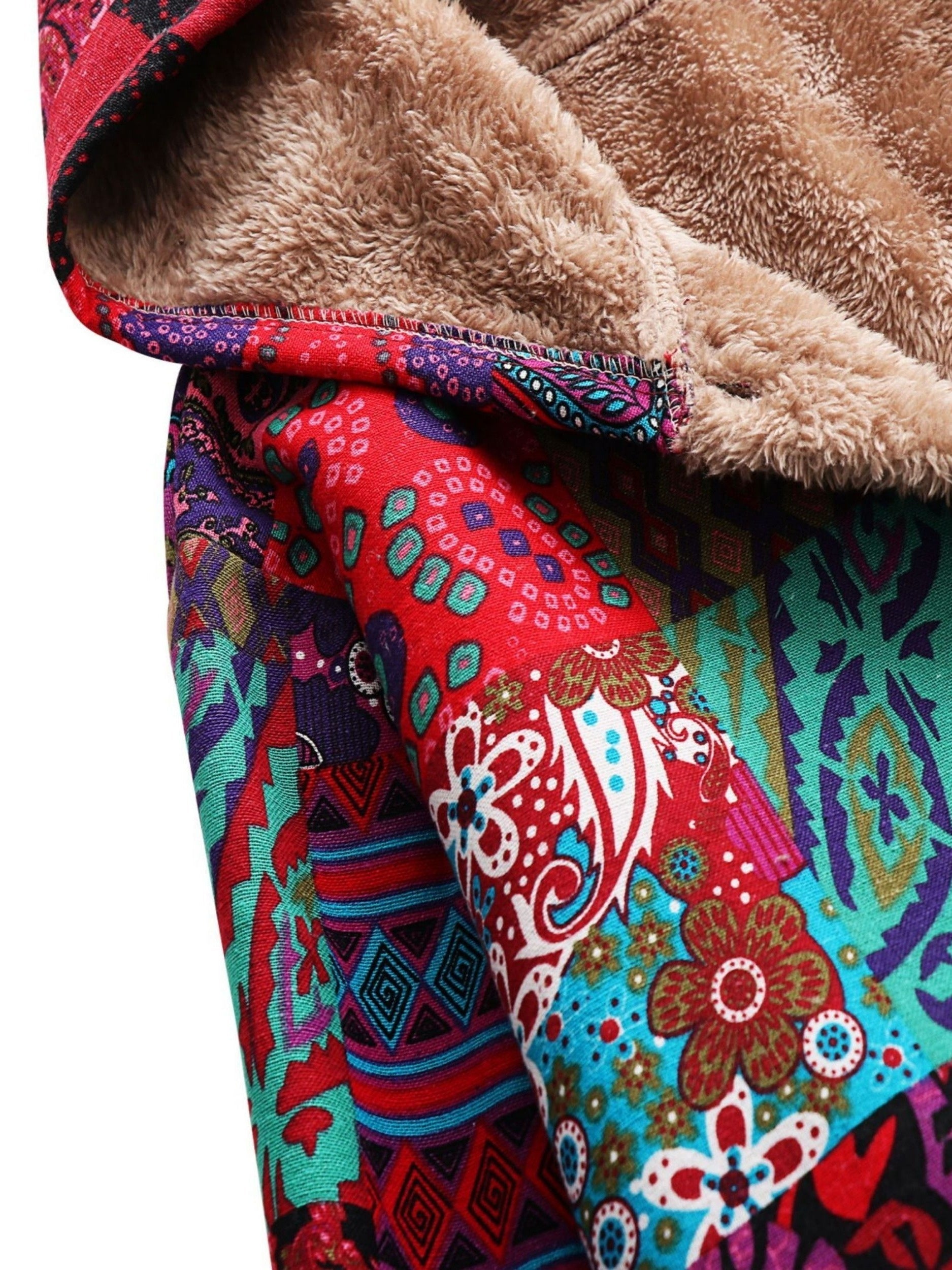 LYDIA™|CAPPOTTO PATCHWORK BOHO