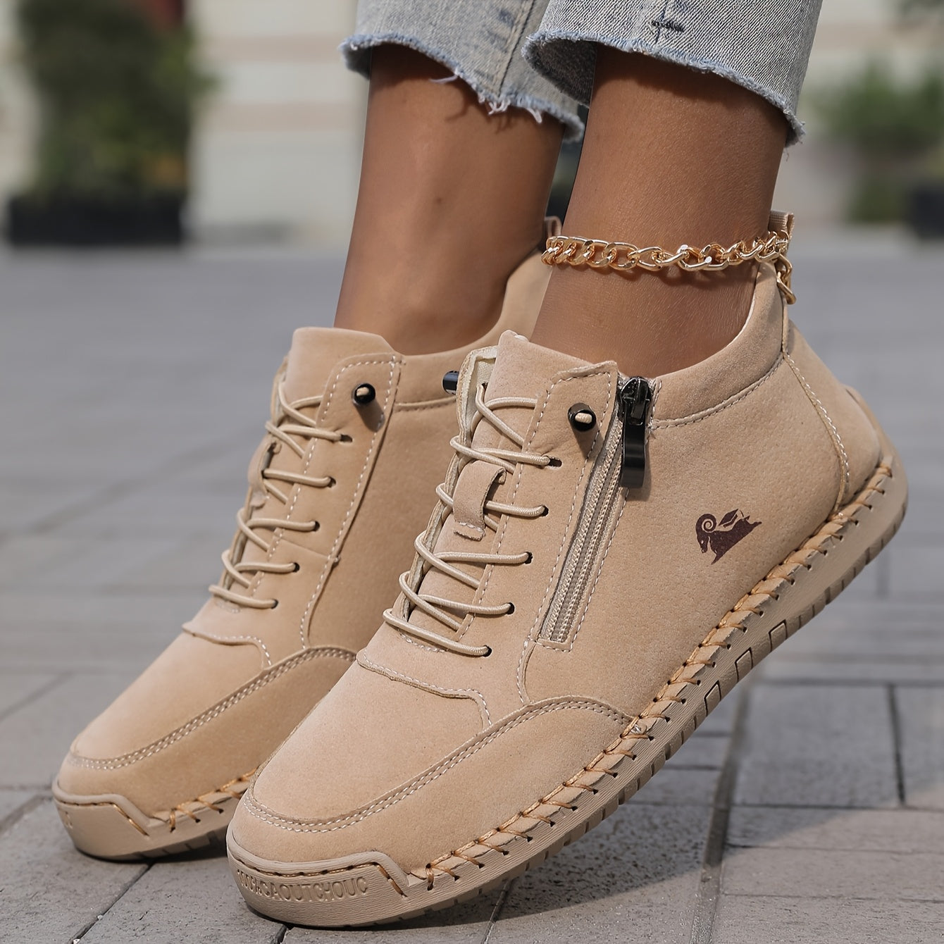 Mila™ | Sneakers con supporto ortopedico e chiusura a cerniera