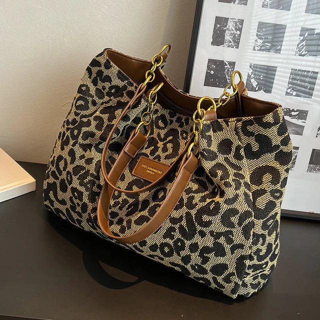 NINA™|BORSA TOTE CHIC MACULATA