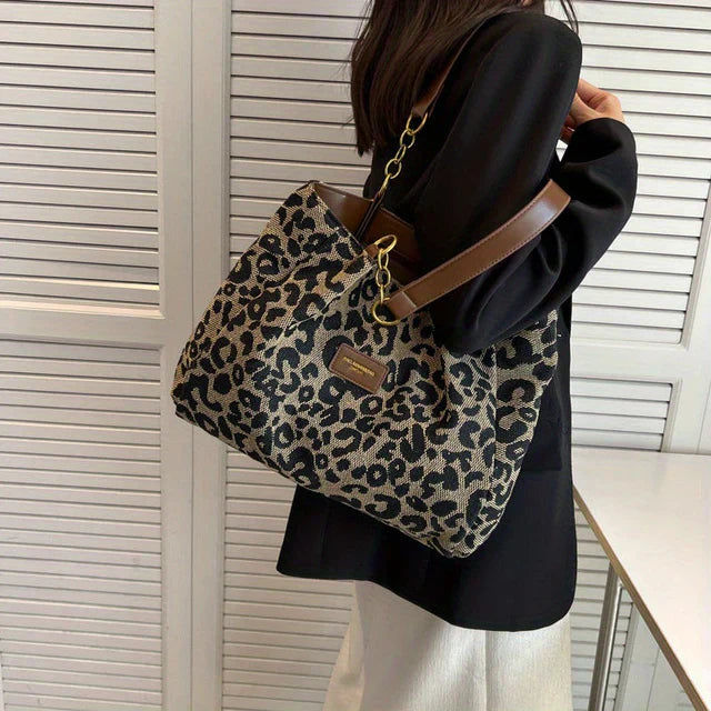 NINA™|BORSA TOTE CHIC MACULATA