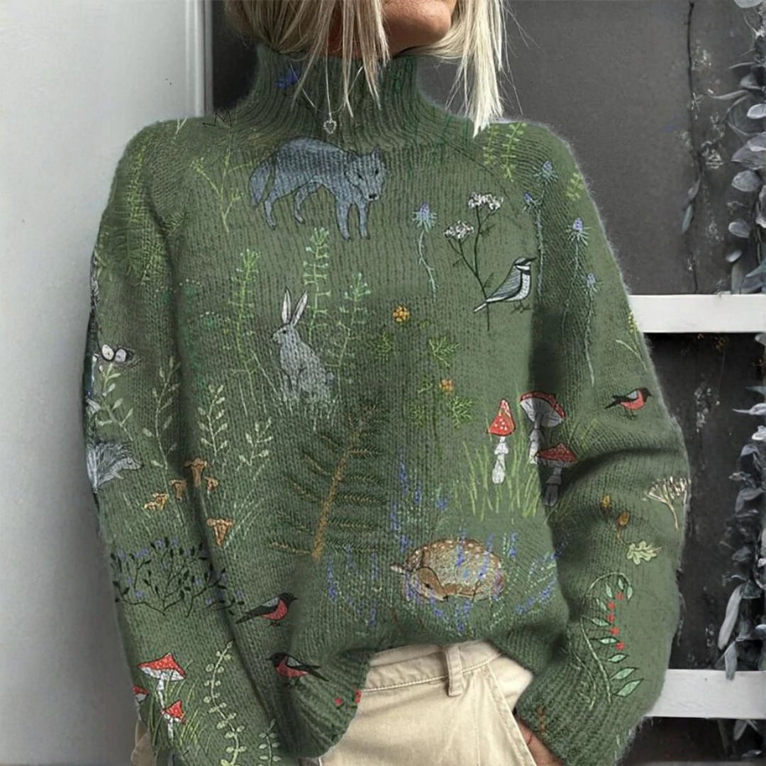 Ashley | Maglione Collo Alto Elegante