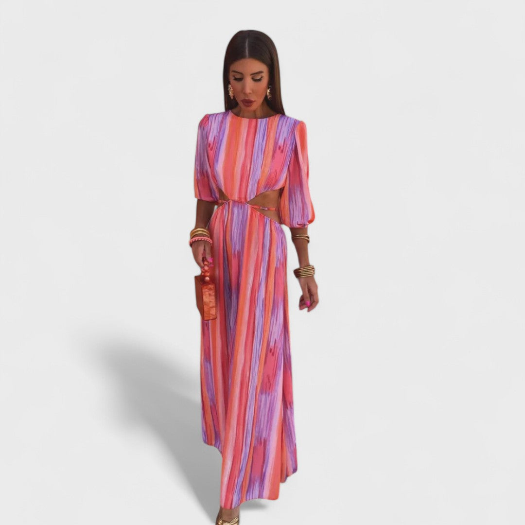 Elena™|Abito Estivo con Cut-Out