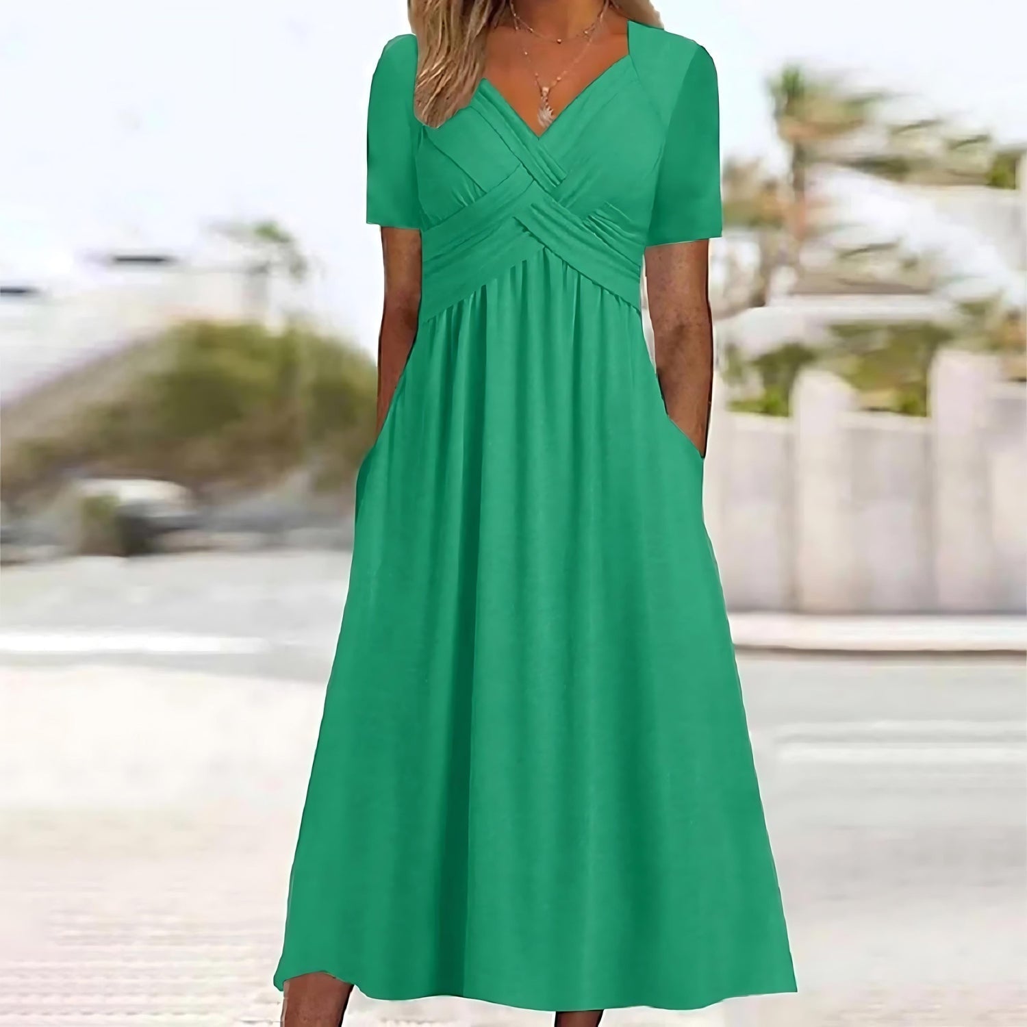 ELEONORA™|ABITO MIDI MODELLANTE
