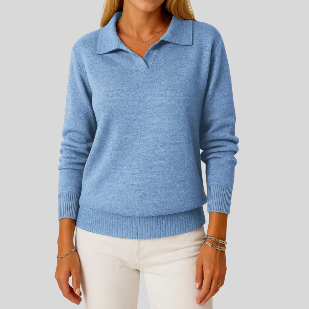 Mara | Maglia con Colletto Elegante
