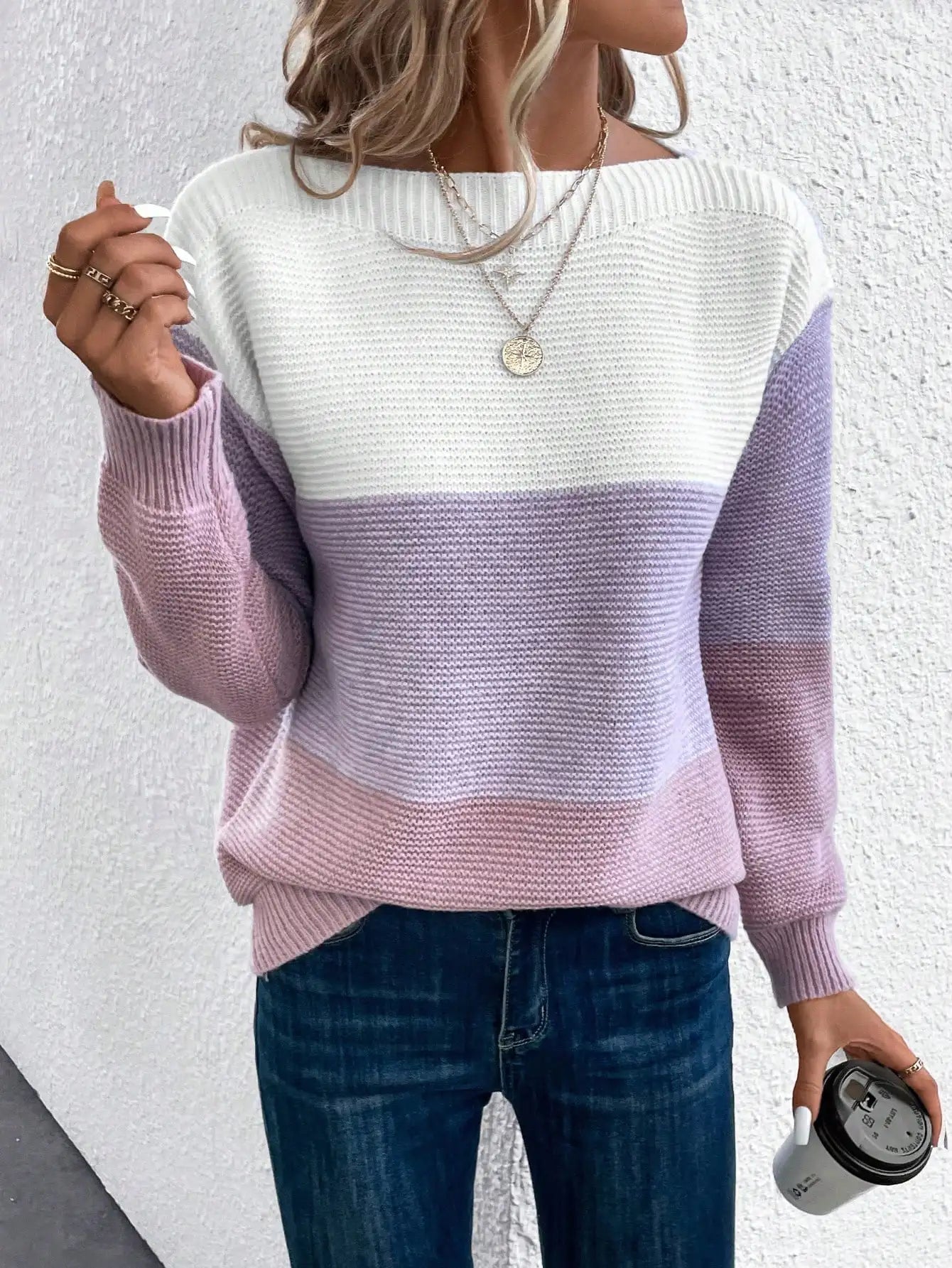 Serena | Maglia Morbida Sfumata dal Taglio Confortevole