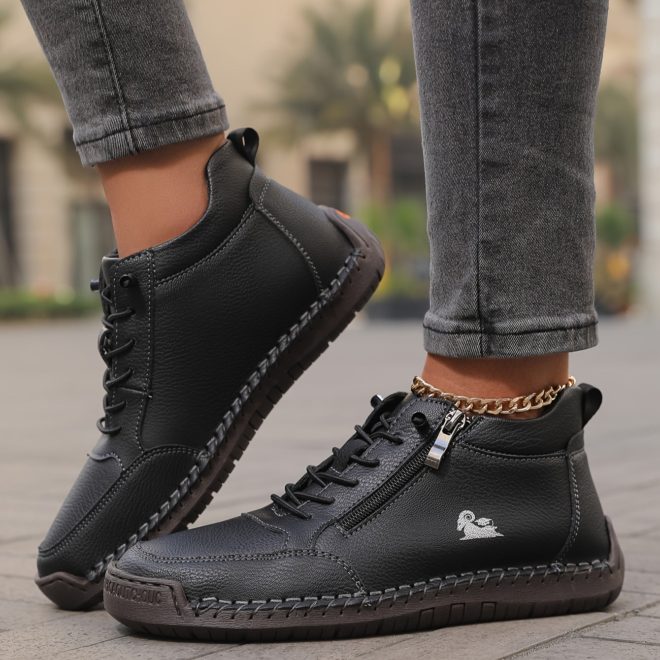 Mila™ | Sneakers con supporto ortopedico e chiusura a cerniera