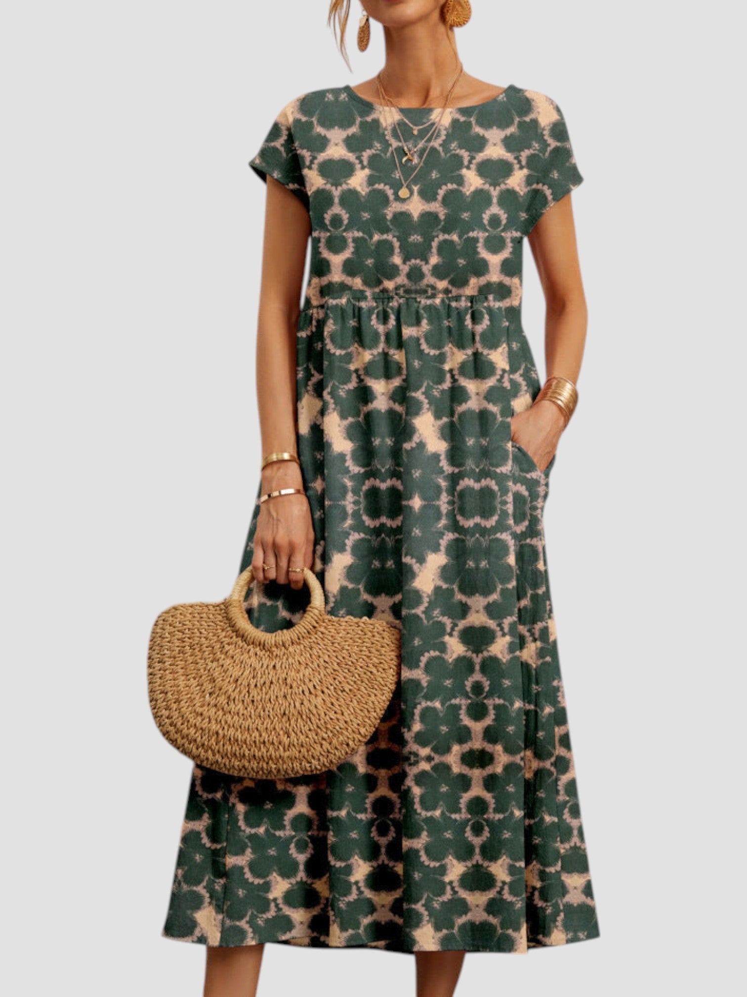 DALIA™|ABITO FLOREALE LEGGERO