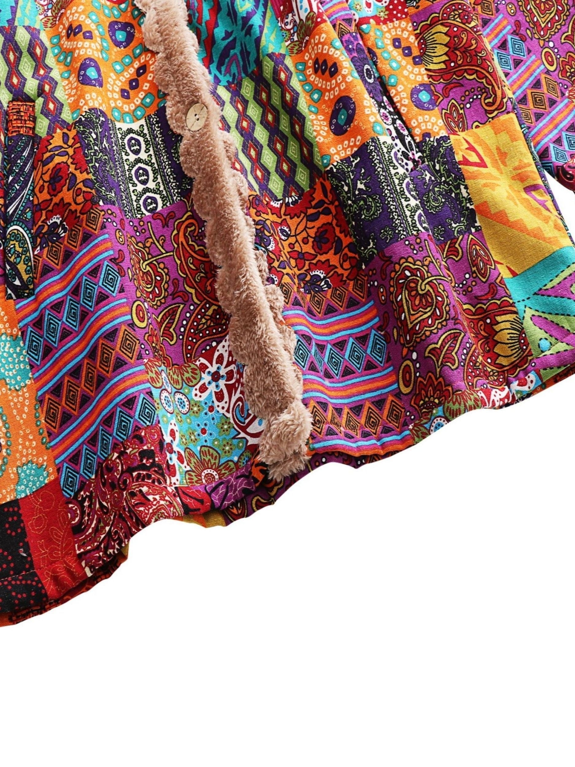 LYDIA™|CAPPOTTO PATCHWORK BOHO