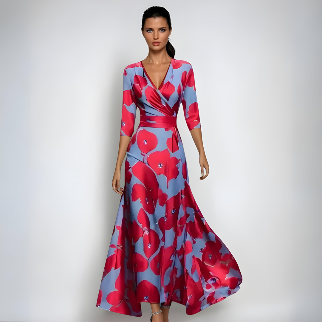 GIULIETTA™|ABITO FLOREALE ELEGANTE