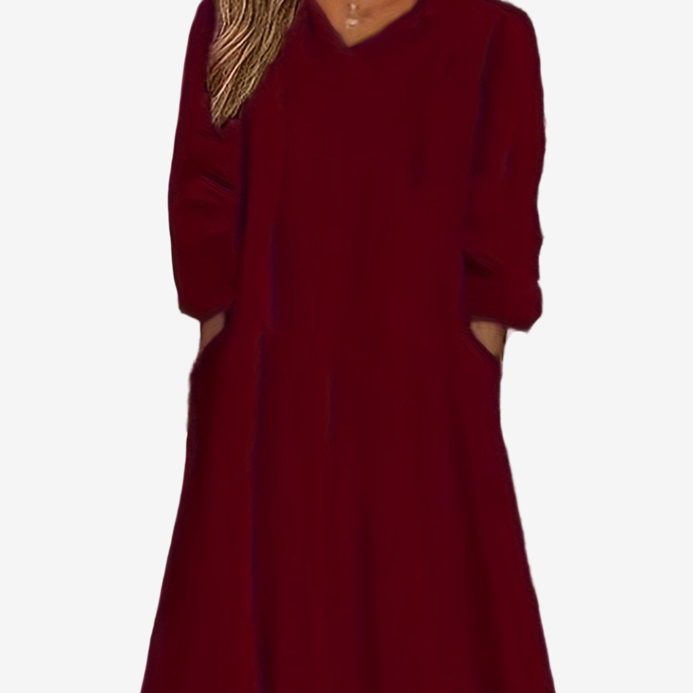 Layla™ Abito in maglia con cappuccio