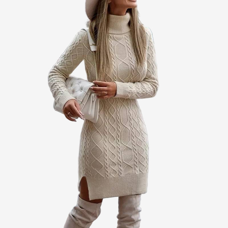 Anisa™ Abito in maglia a trecce