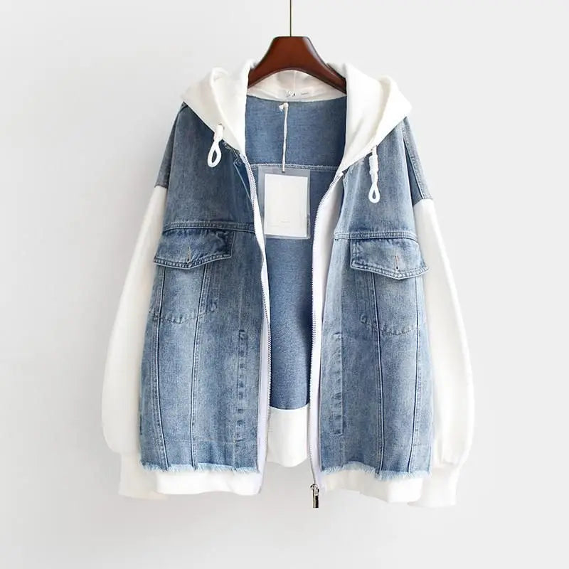 DELFINA™|GIACCA HOODIE CASUAL