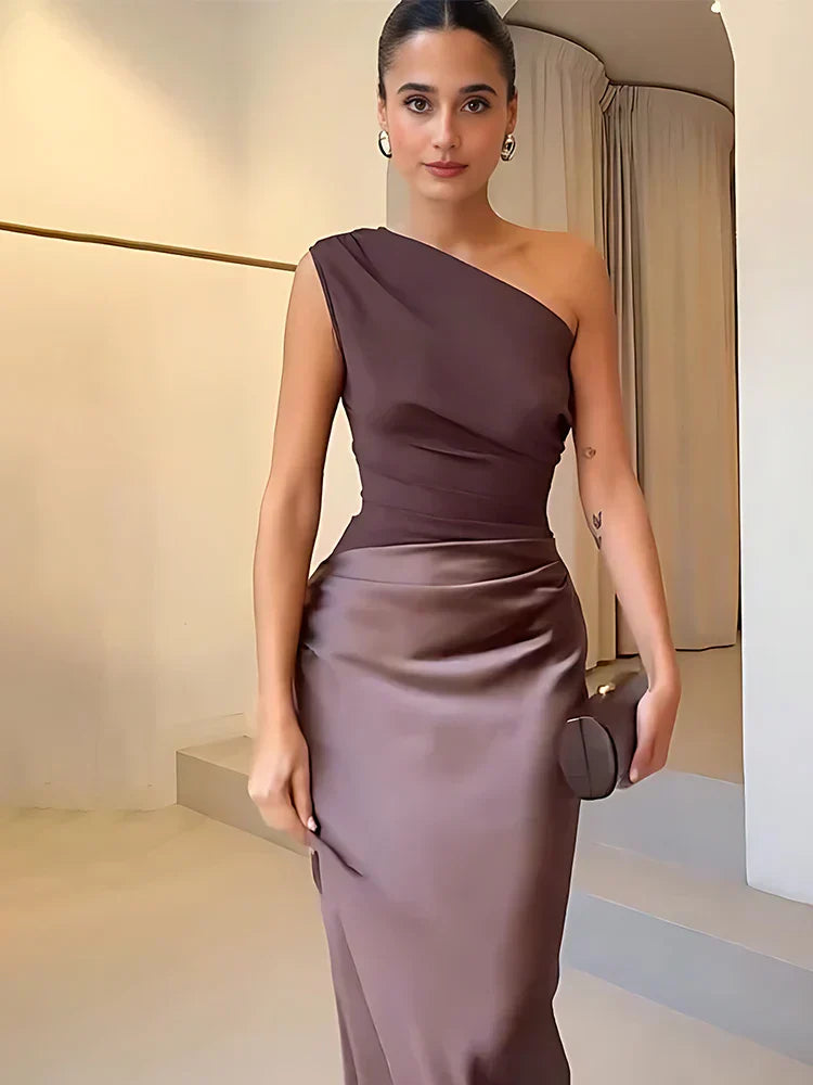 BECCA™|ABITO MAXI MONOSPALLA