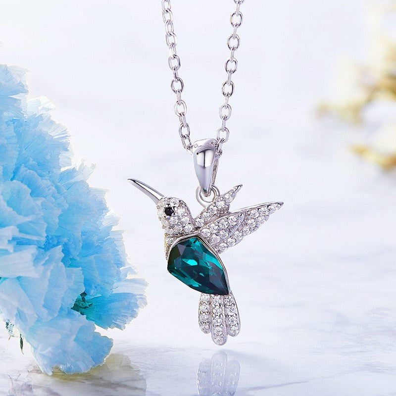 Collana Hummingbird Sparkle con zirconi