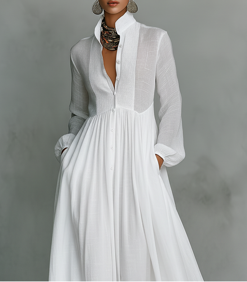 Elisa | Maxi in Cotone e Lino