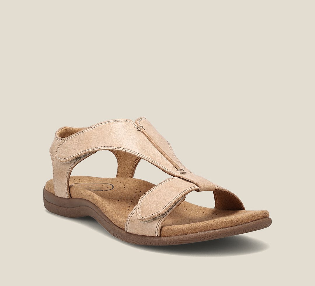 Elisabeth™ | Sandalo Orthoflex in Pelle