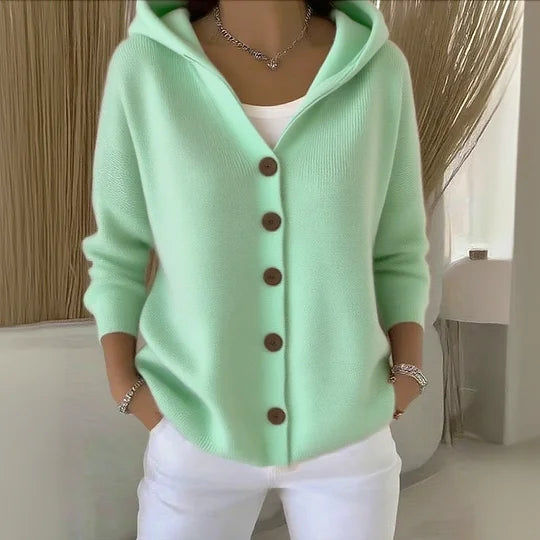 LUNA™|CARDIGAN À CAPUCHE