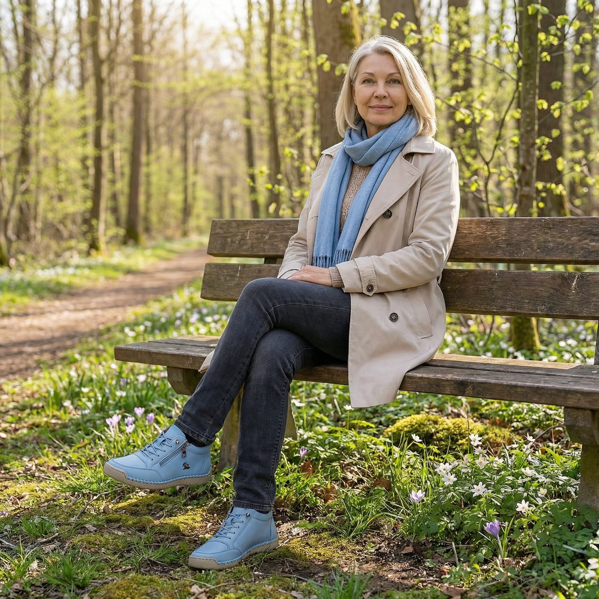 Mila™ | Sneakers con supporto ortopedico e chiusura a cerniera