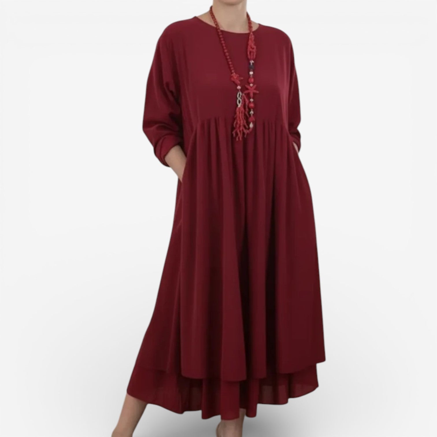 Romina™ Abito Ampio Elegante