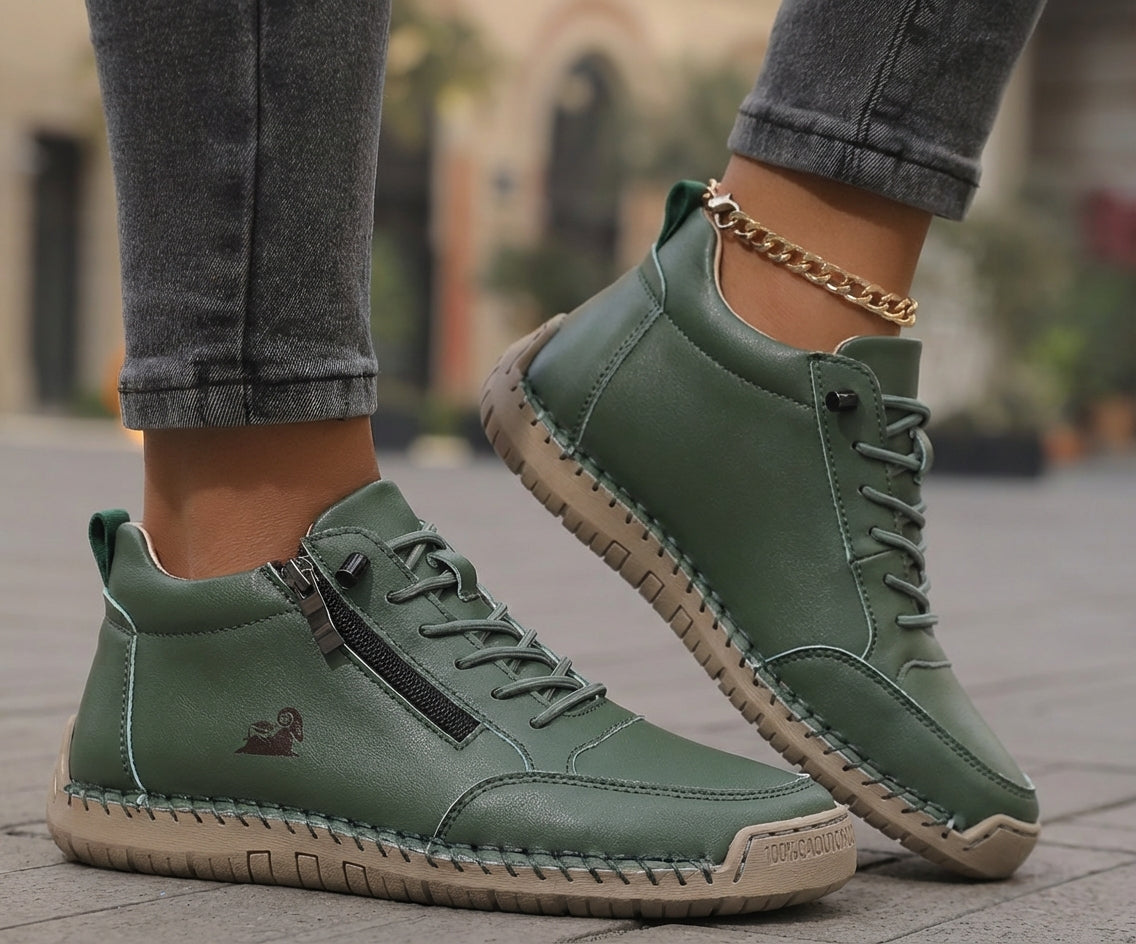 Mila™ | Sneakers con supporto ortopedico e chiusura a cerniera